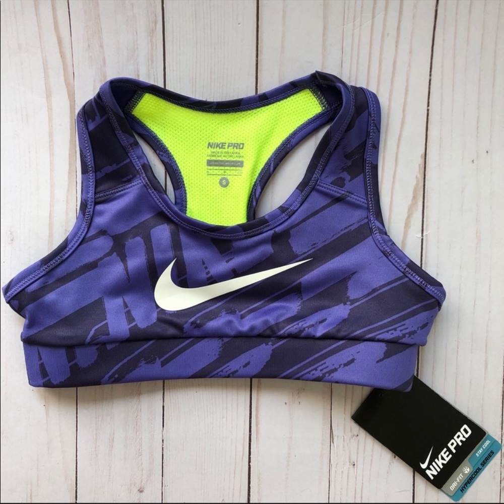 NWT Nike dri-fit sports bra - girls small